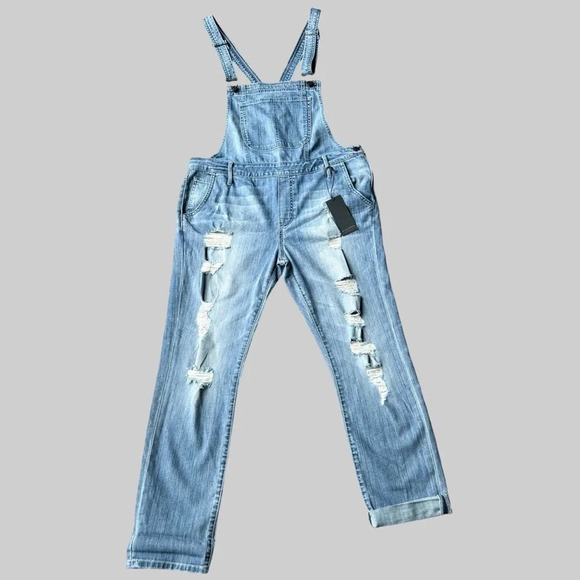 NWT Black Orchid Skinny Overall in Risky Business - Picture 4 of 16